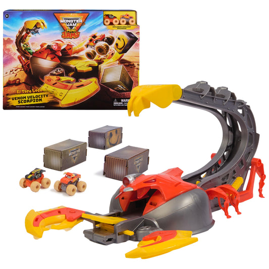 Monster Jam El Toro Loco Playset with 2 Trucks
