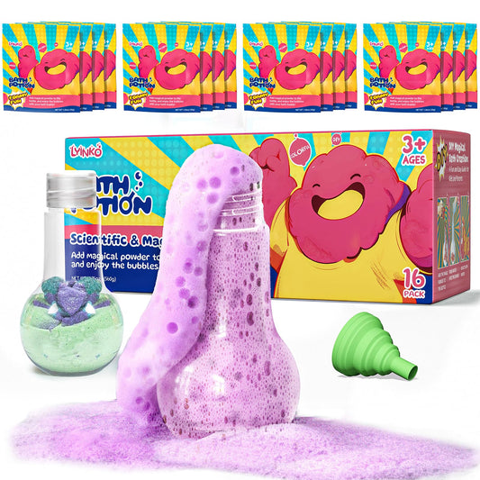 Fizzy Bath Bombs for Fun Toddler Playtime