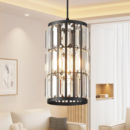 Adjustable Black Pendant Light for Home Décor