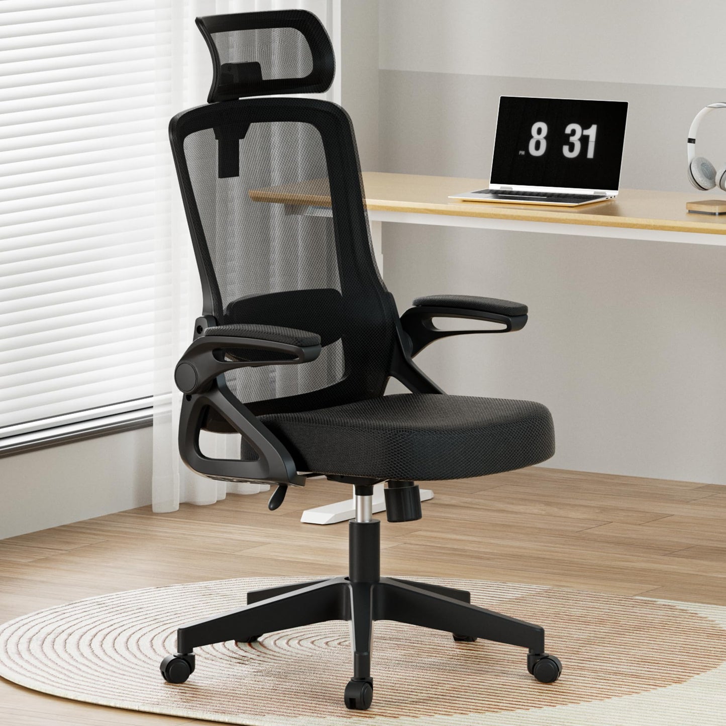 Ergonomic Office Chair with Adjustable Lumbar Support