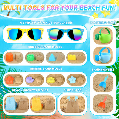 42 PCS Luucio Beach Toys Set for Kids