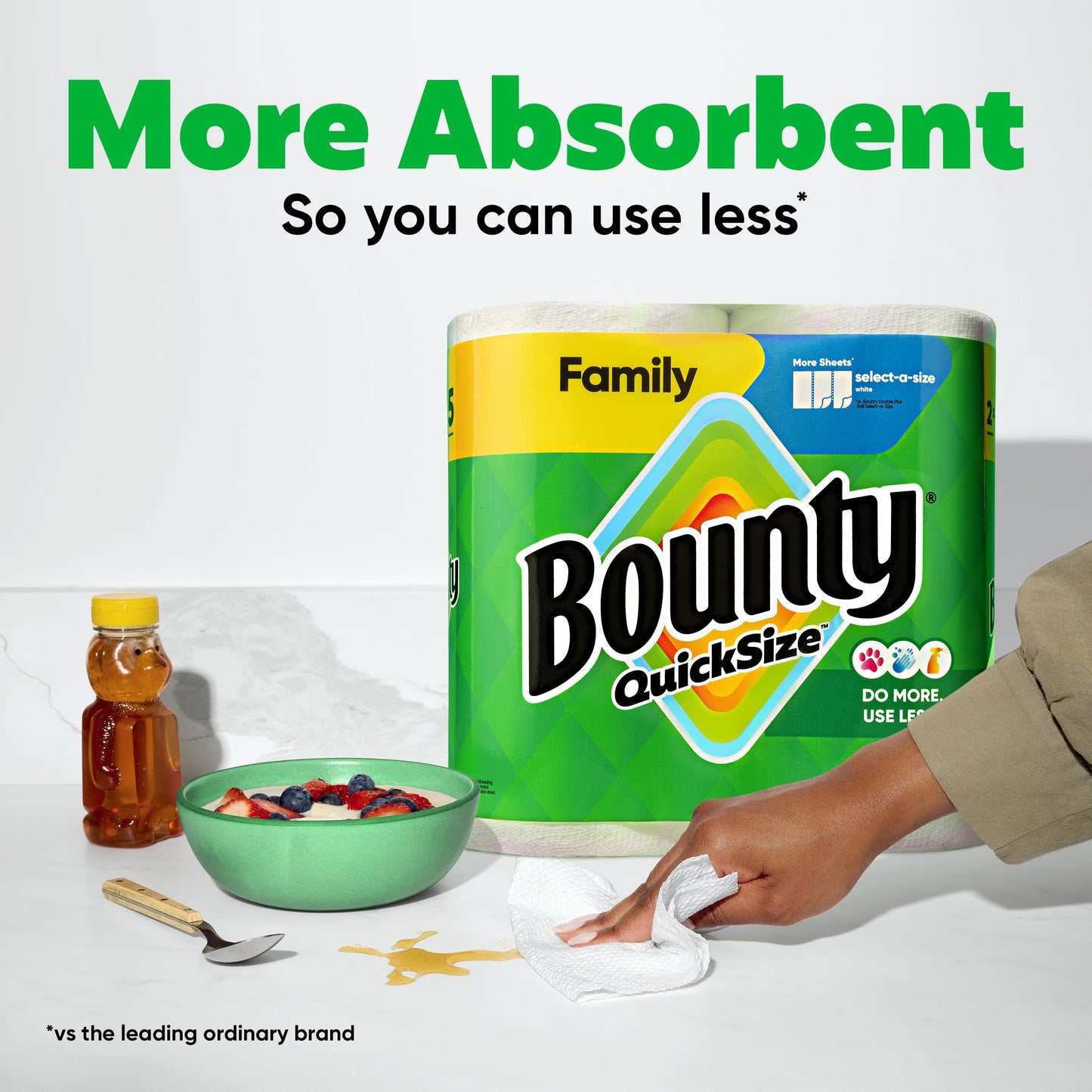 16 Family Rolls Bounty Paper Towels
