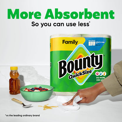 16 Family Rolls Bounty Paper Towels