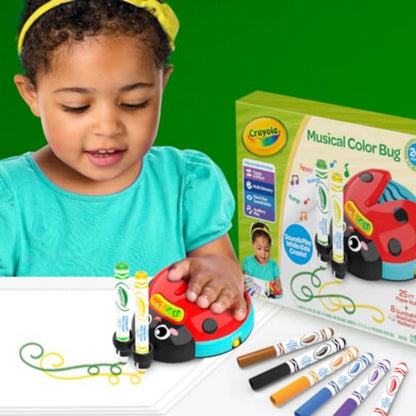 Crayola Musical Color Bug Toddler Sensory Toy