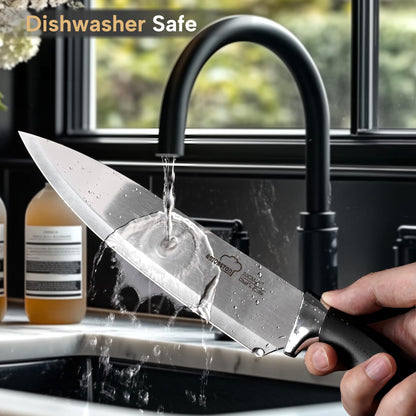 14-Piece Stainless Steel Kitchen Knife Set