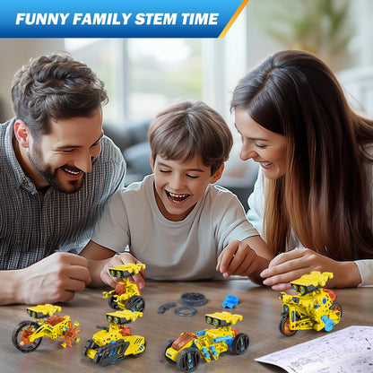 12-in-1 Robot Building Kit for Kids
