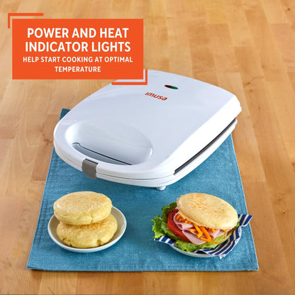 Imusa 4-Slot Electric Arepa Maker, Nonstick