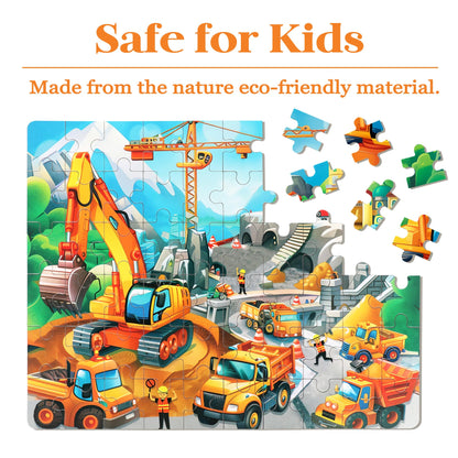 Marine Animal Jigsaw Puzzles for Kids Ages 4-8