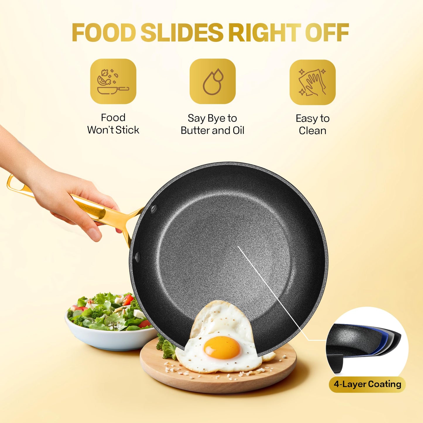 Granitestone 10 Inch Non-Stick Frying Pan