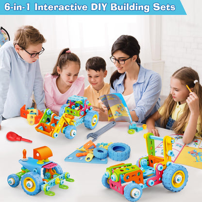 118pcs MOONTOY STEM Building Toys for Kids