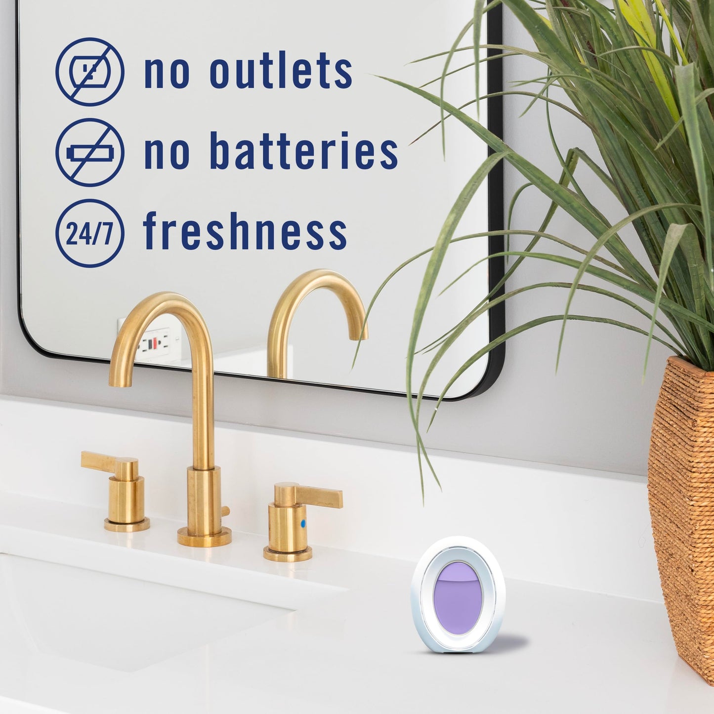 Febreze Small Spaces Air Freshener, 2 Count