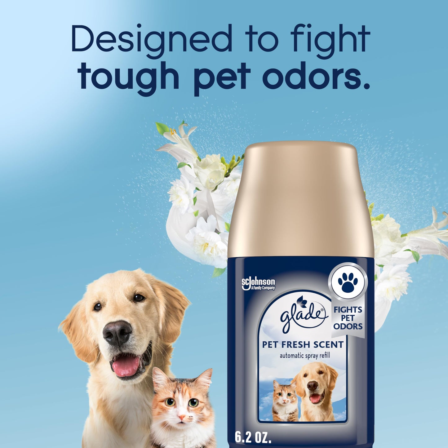 Glade Pet Fresh Automatic Spray Refill 6.2 Oz