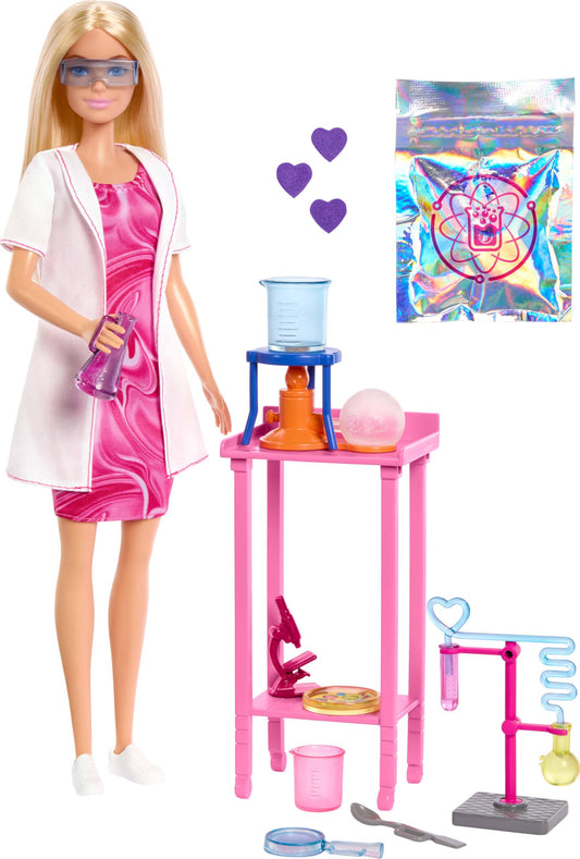 Barbie Scientist Doll with Lab Accessories Set