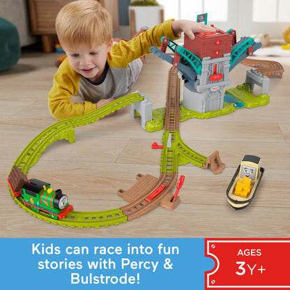 Thomas & Friends Talking Train Set with Percy Engine