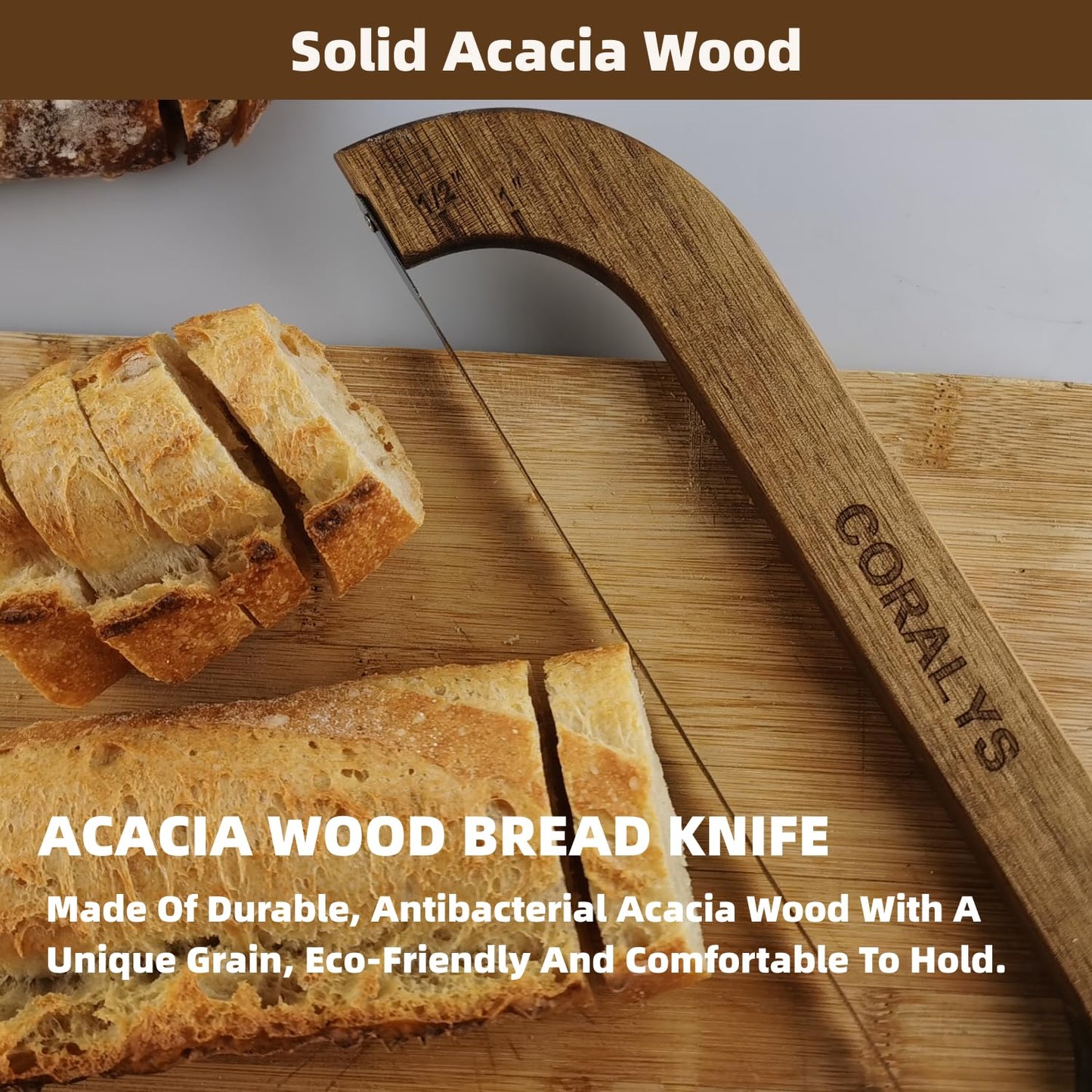 16.5” Bread Knife for Homemade Sourdough
