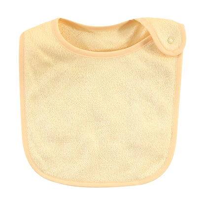Hudson Baby Soft Bamboo Terry Bibs, Neutral