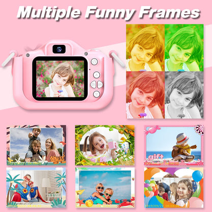 Kids Digital Video Camera by Goopow with SD Card
