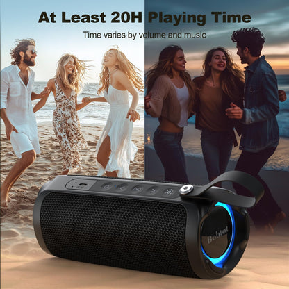 Portable Bluetooth Speaker with 20H Playtime