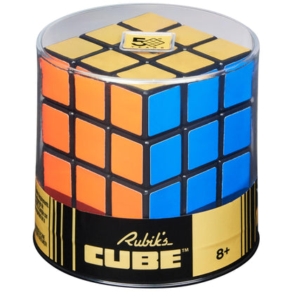 Rubik’s Cube, Special Retro 50th Anniversary Edition, Original 3x3 Color-Matching Puzzle Classic Problem-Solving Challenging Brain Teaser Fidget Toy, for Adults & Kids Ages 8+