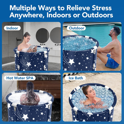 Portable Cold Plunge Tub for Recovery Therapy