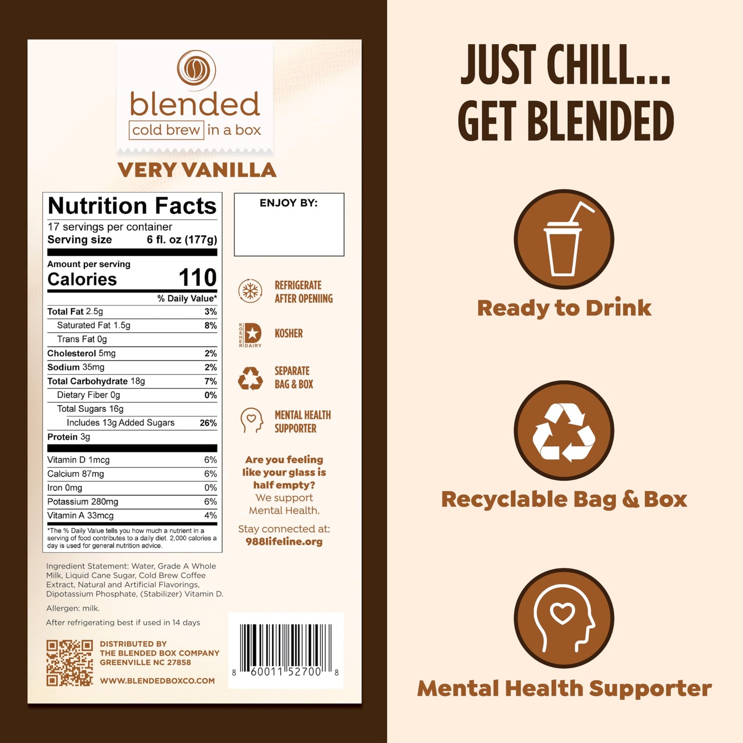 Ready-to-Drink Vanilla Cold Brew Coffee