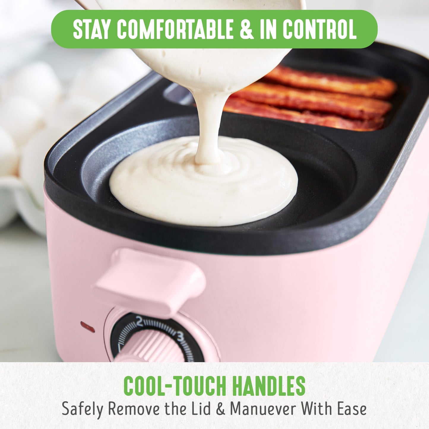 3-in-1 Breakfast Station with Toast Drawer