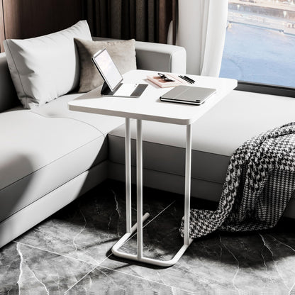 C-Shaped Side Table for Living Room & Bedroom