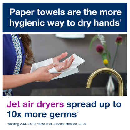 Tork Multifold Recycled Hand Towels, 250 Sheets