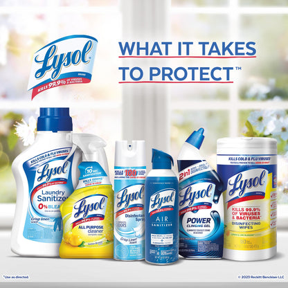 Lysol Toilet Bowl Cleaner Gel, Forest Rain Scent