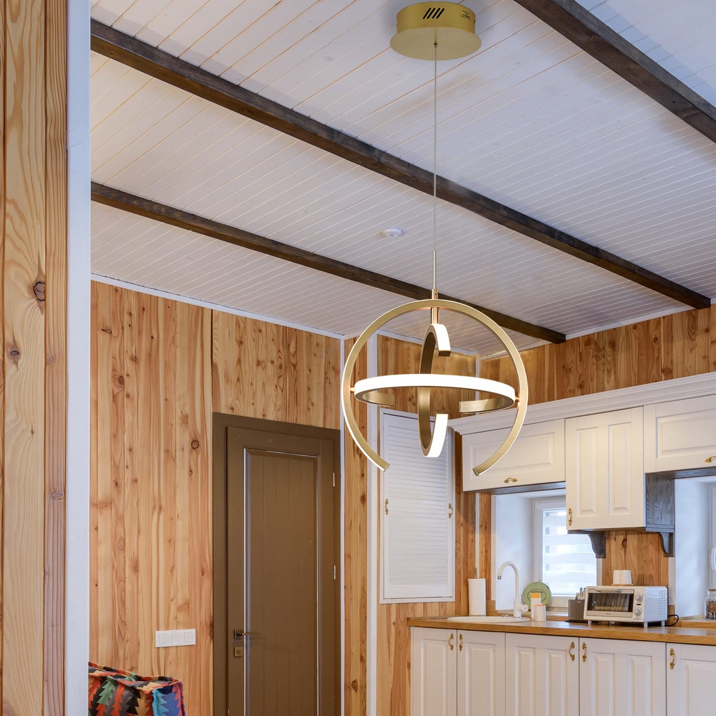Kinglong Dimmable Gold LED Pendant Light Fixture