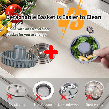 3-in-1 Kitchen Sink Drain Strainer by NOEAIKE