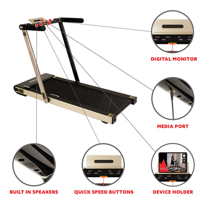 Sunny Health Space Saving Motorized Treadmill
