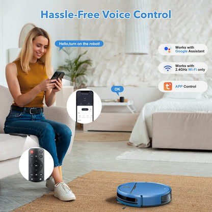iMartine 2-in-1 Robotic Vacuum and Mop