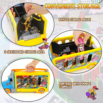 Hestiasko Transforming Truck Toy for Kids