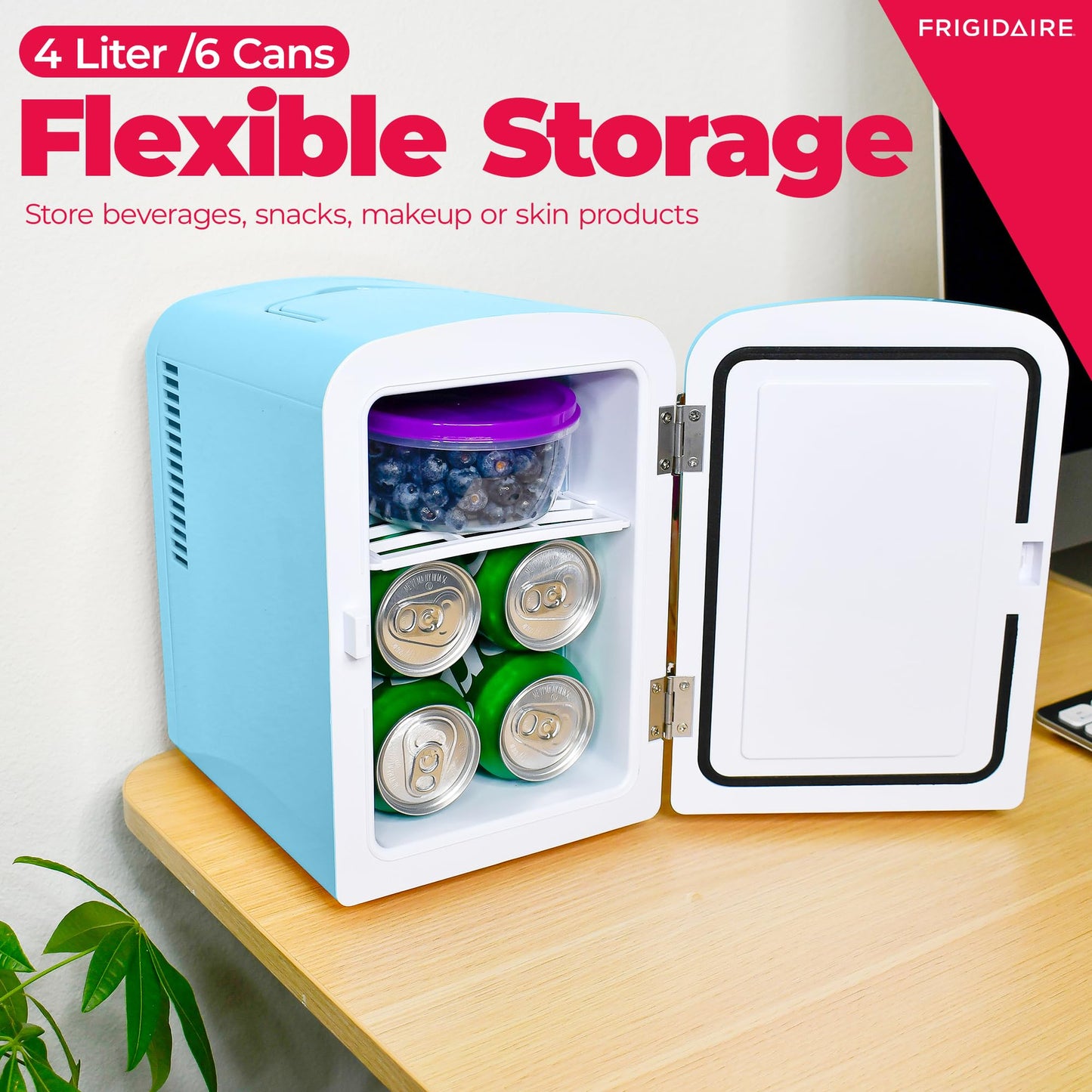Frigidaire Mini Portable Personal Fridge 4L