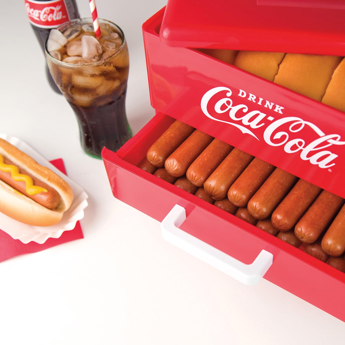 Nostalgia Diner-Style Hot Dog Steamer & Warmer