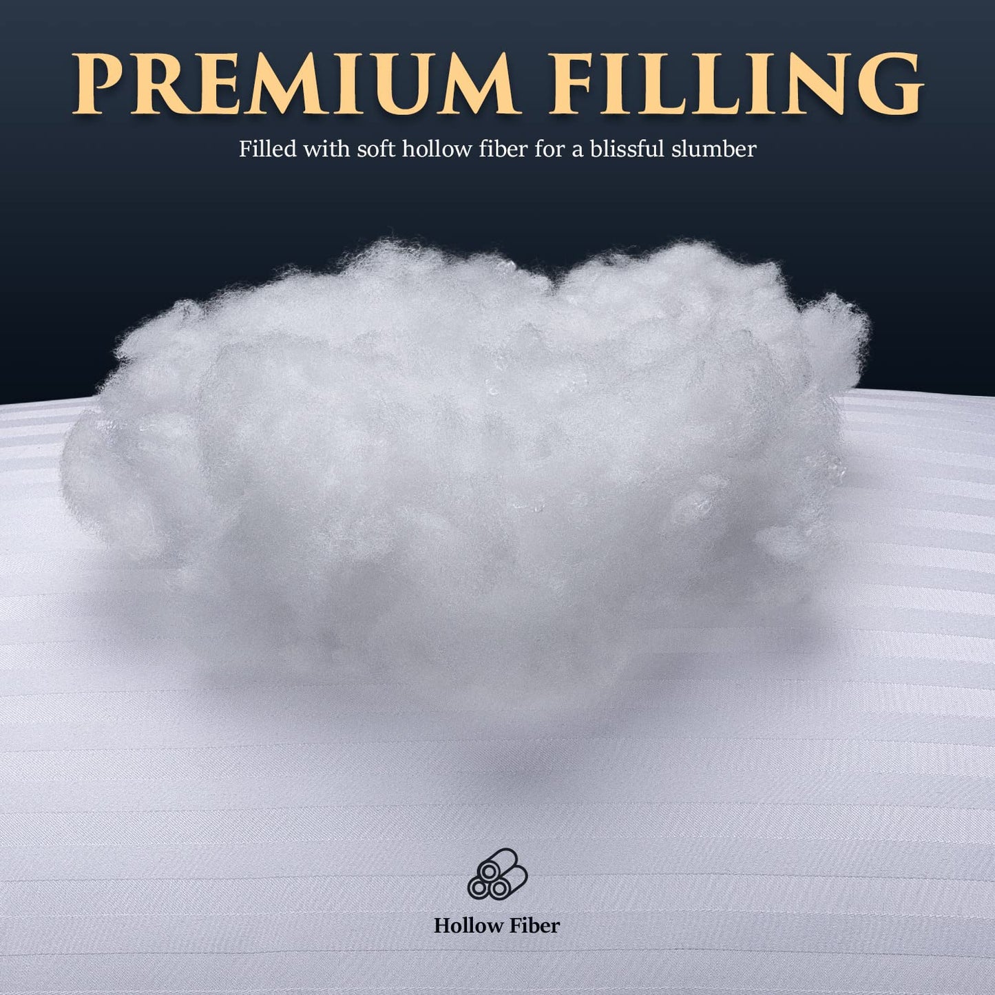 2 Pack COZSINOOR Hotel Quality Bed Pillows