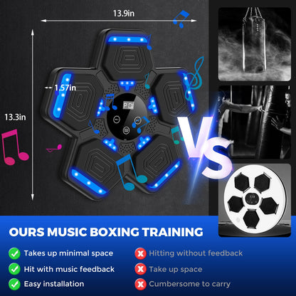LOLBOX Bluetooth Music Boxing Machine for Kids
