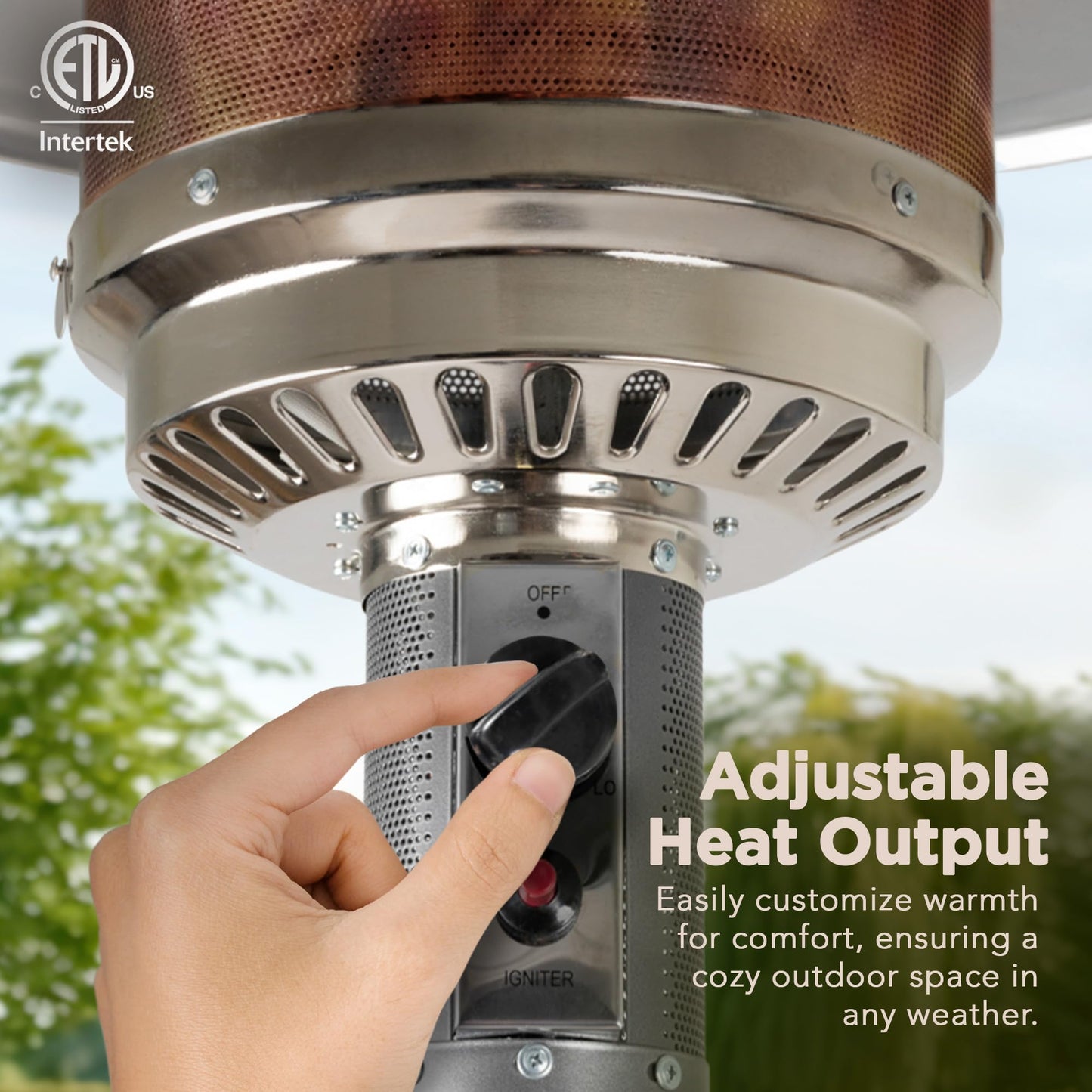 Amazon Basics 46,000 BTU Outdoor Patio Heater