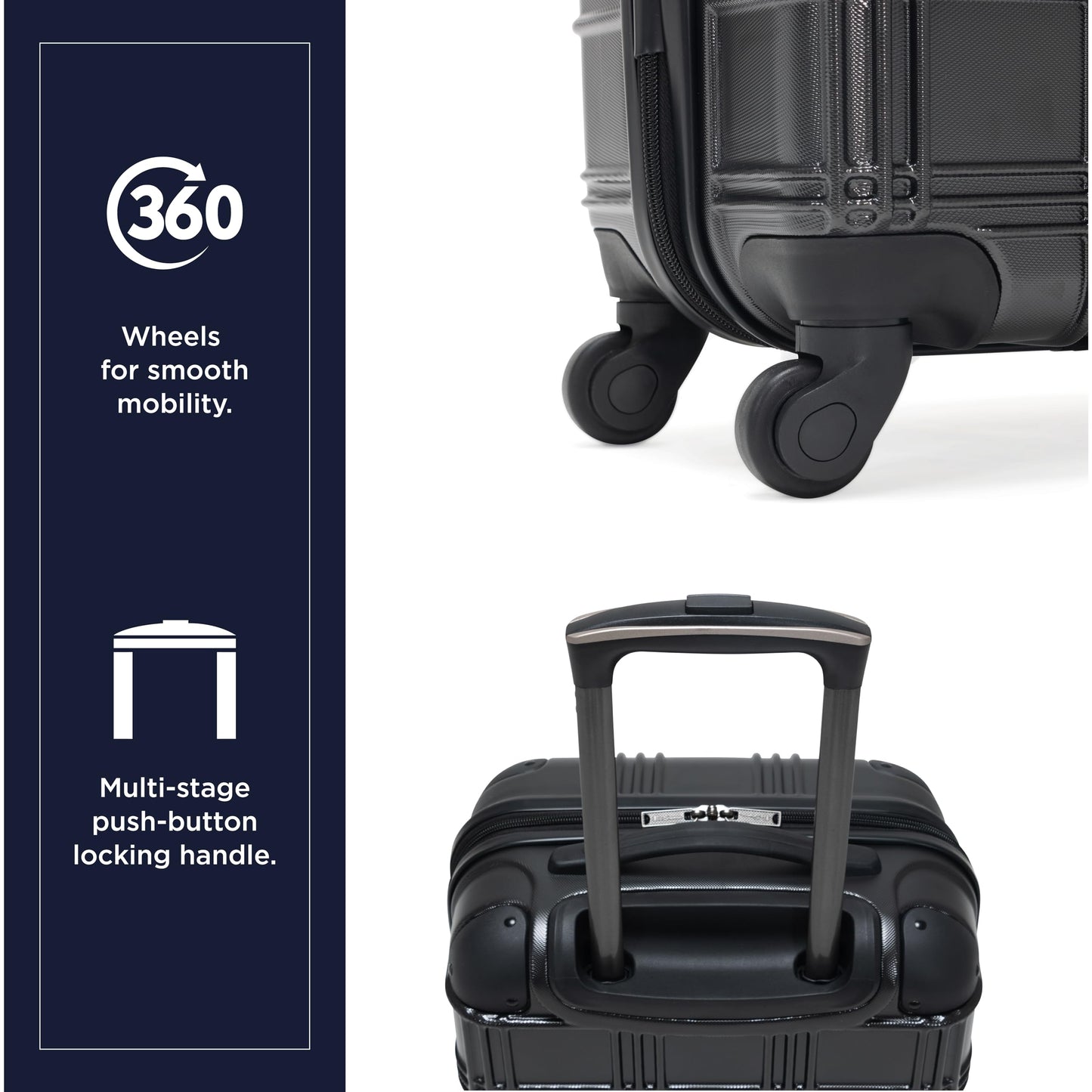 20-Inch Ben Sherman Hardside Spinner Luggage