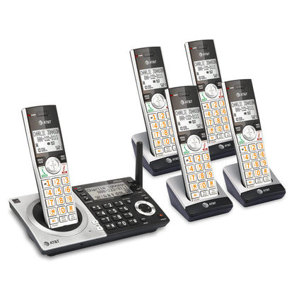AT&T 5-Handset Cordless Phone with Answering Machine