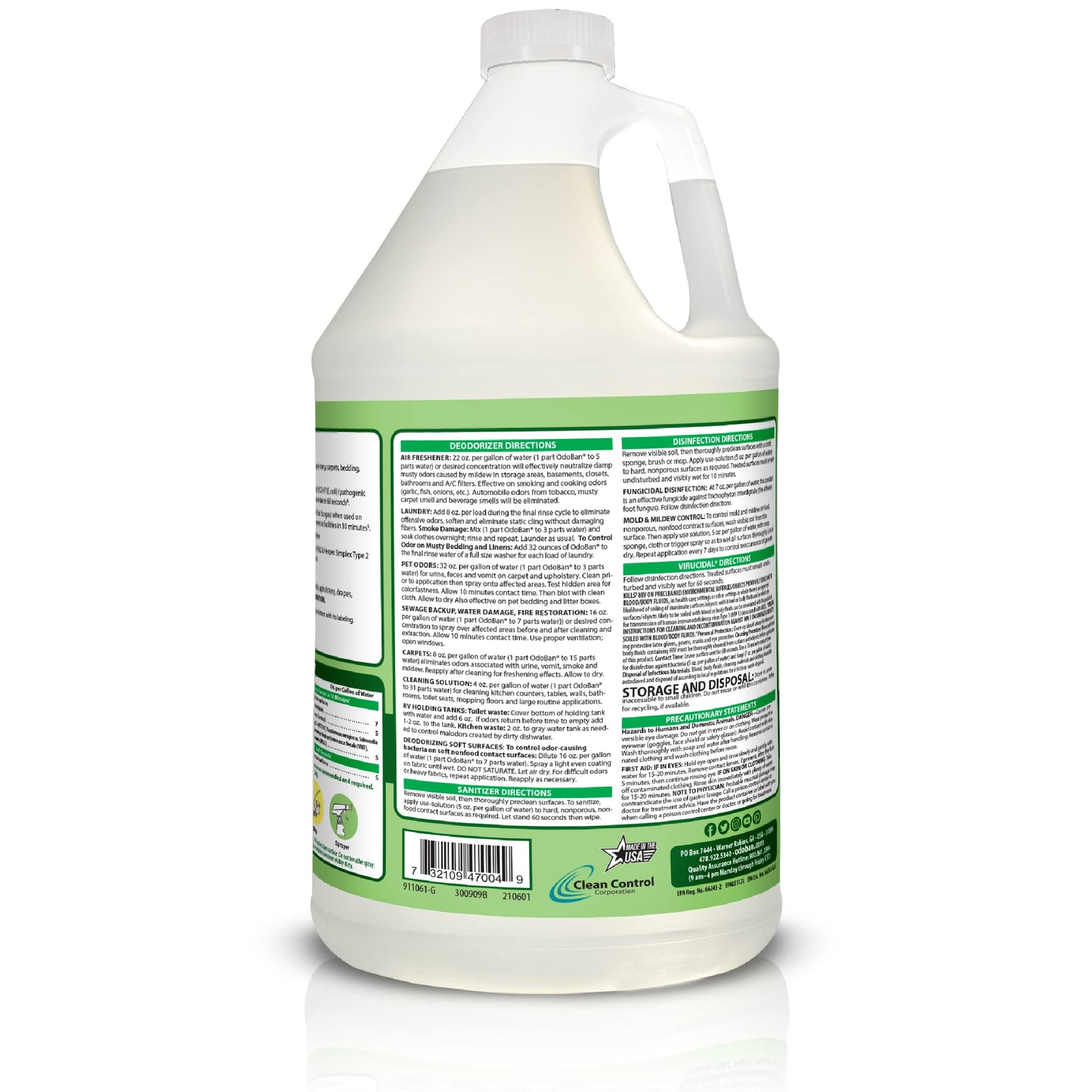 OdoBan Disinfectant Concentrate, Eucalyptus Scent