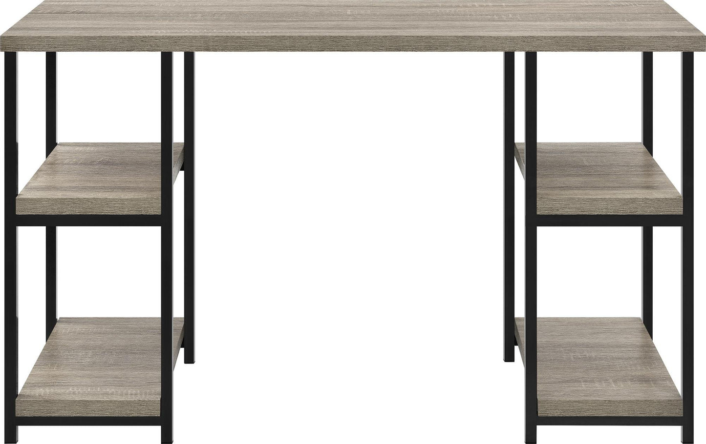 Ameriwood Home Distressed Gray Oak Computer Desk