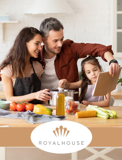 Bamboo Cutting Boards Set with Juice Groove