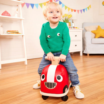 Battat Wooden Racer Push Car for Toddlers