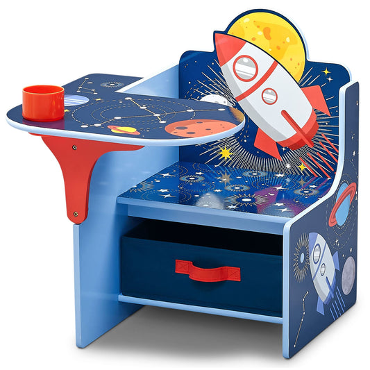 Delta Children Space Adventures Chair Desk with Storage