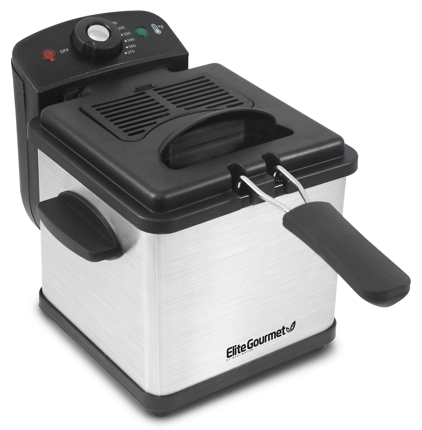 1.6 Quart Elite Gourmet Electric Deep Fryer