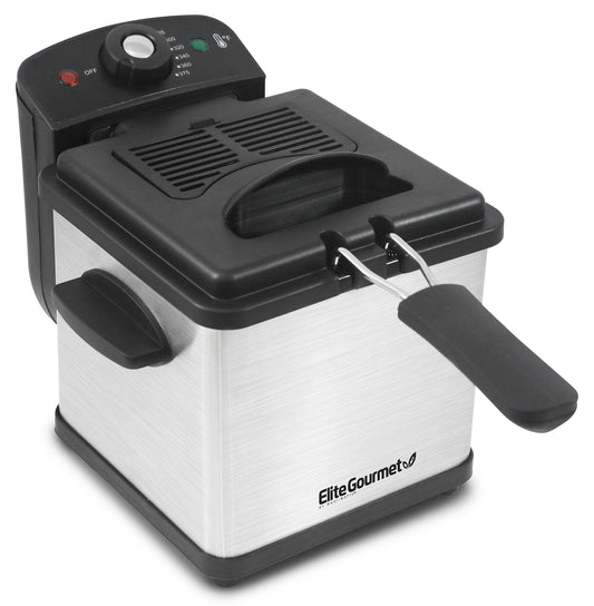 1.6 Quart Elite Gourmet Electric Deep Fryer