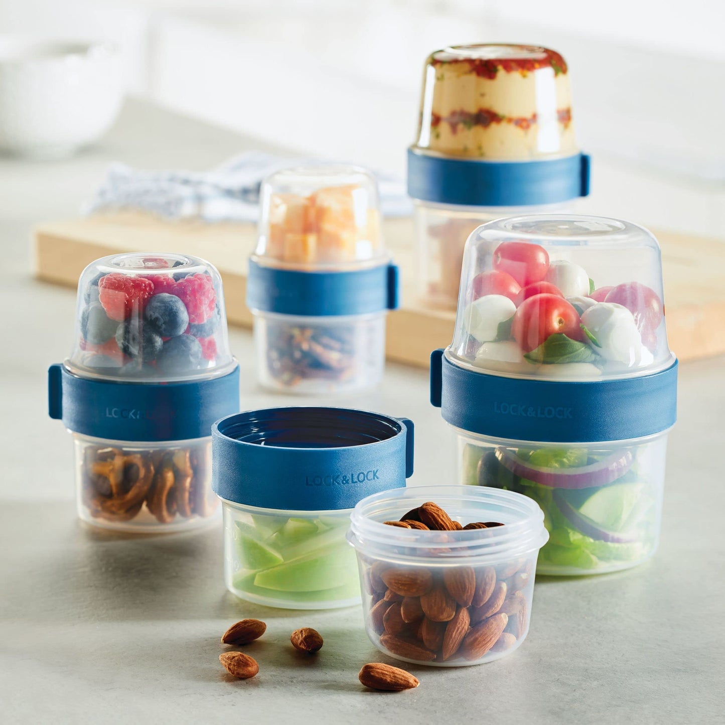 10-Piece LocknLock Food Storage Container Set
