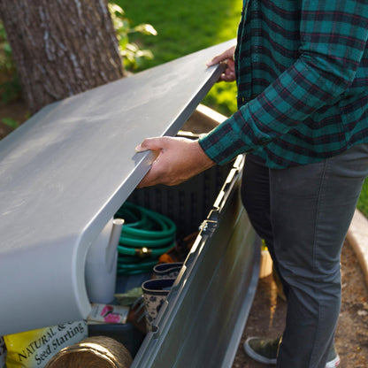 Lifetime 136 Gallon Modern Deck Storage Box